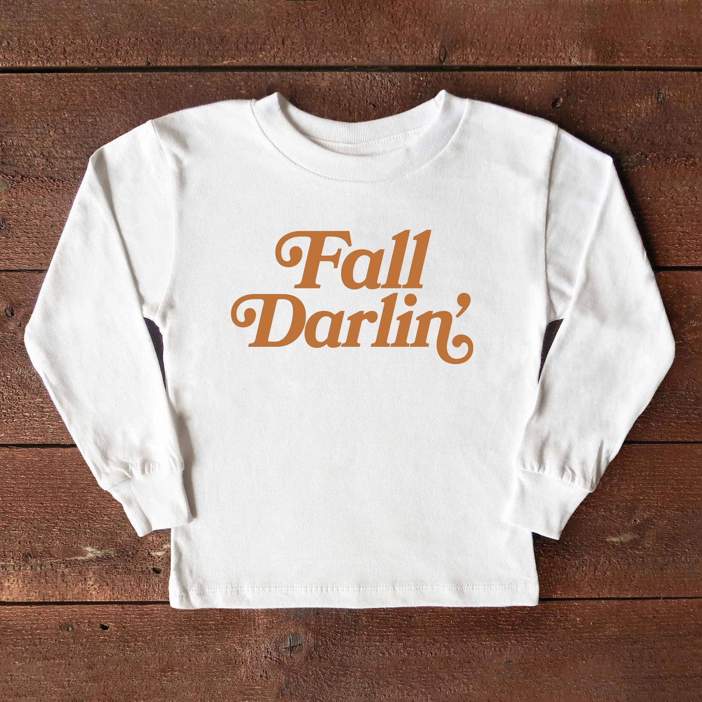 Fall Darlin' | Toddler Graphic Long Sleeve Tee