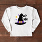 Witch And Spider | Youth Graphic Long Sleeve Tee