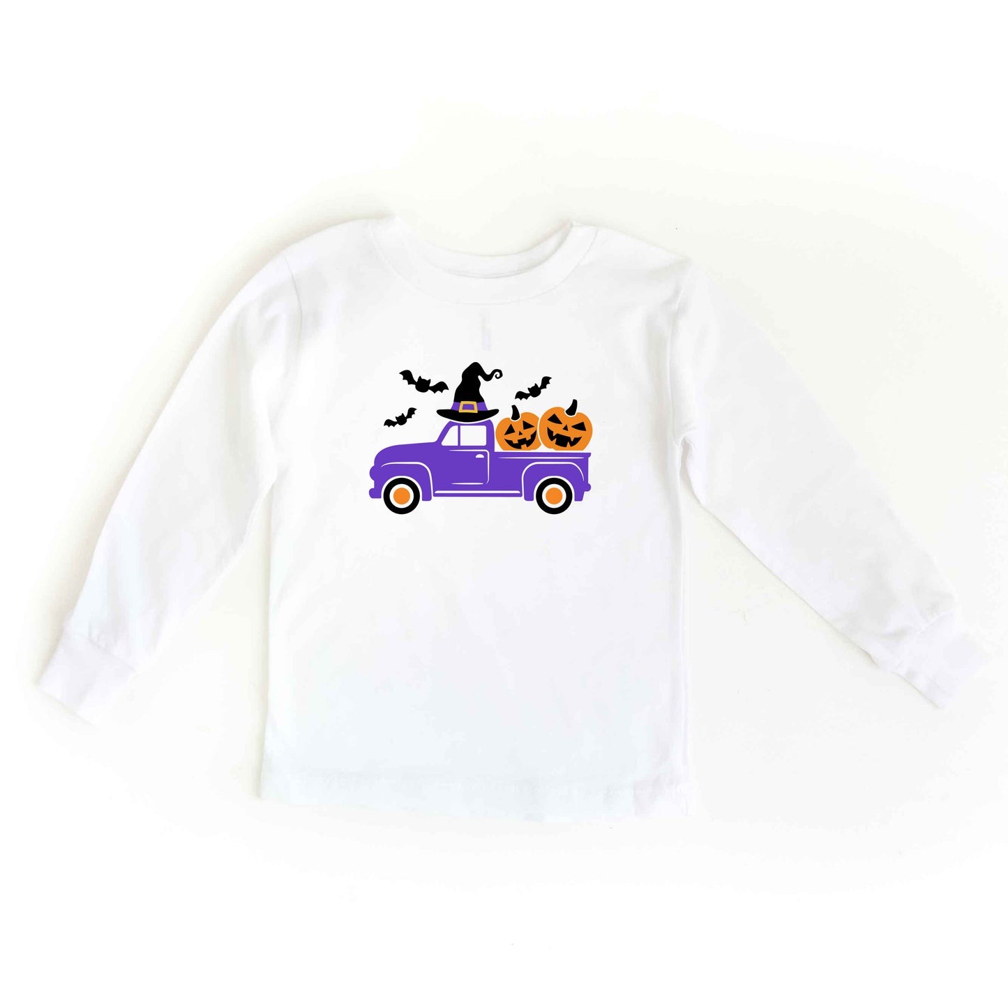 Witch Farm Truck | Toddler Graphic Long Sleeve Tee