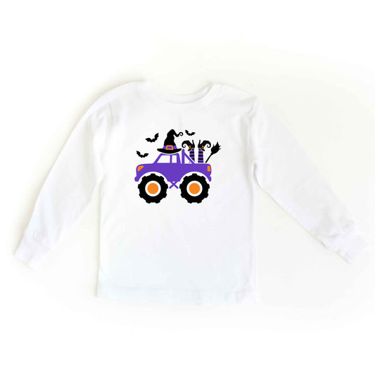 Halloween Truck | Toddler Graphic Long Sleeve Tee