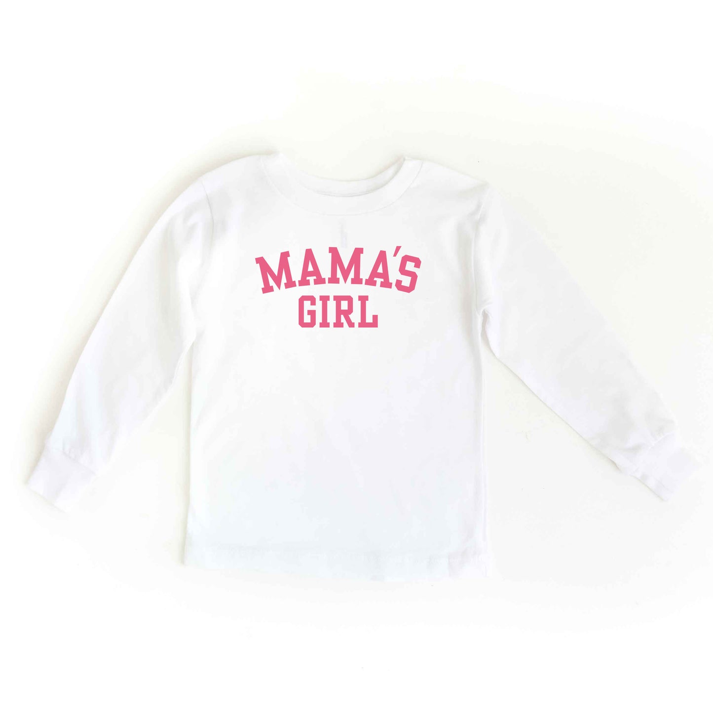 Mama's Girl Varsity | Toddler Long Sleeve Tee