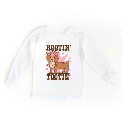 Rootin' Tootin' Dog | Toddler Long Sleeve Tee
