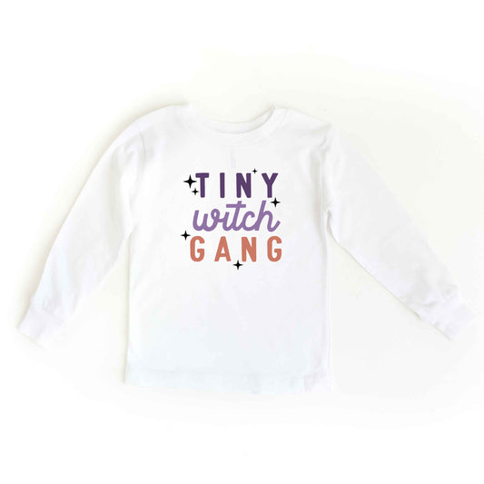 Tiny Witch Gang | Toddler Graphic Long Sleeve Tee