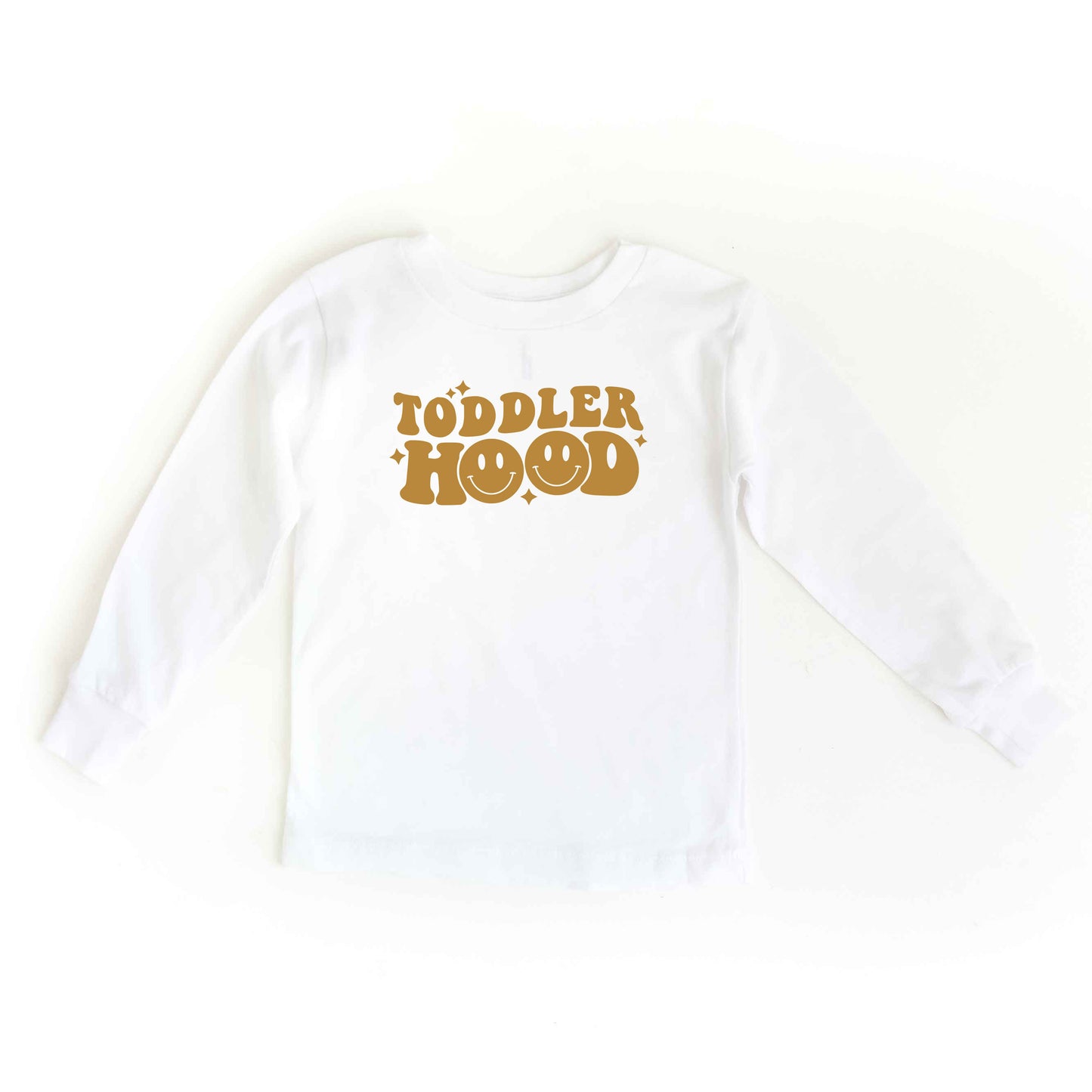 Toddler Hood Smiley | Toddler Long Sleeve Tee