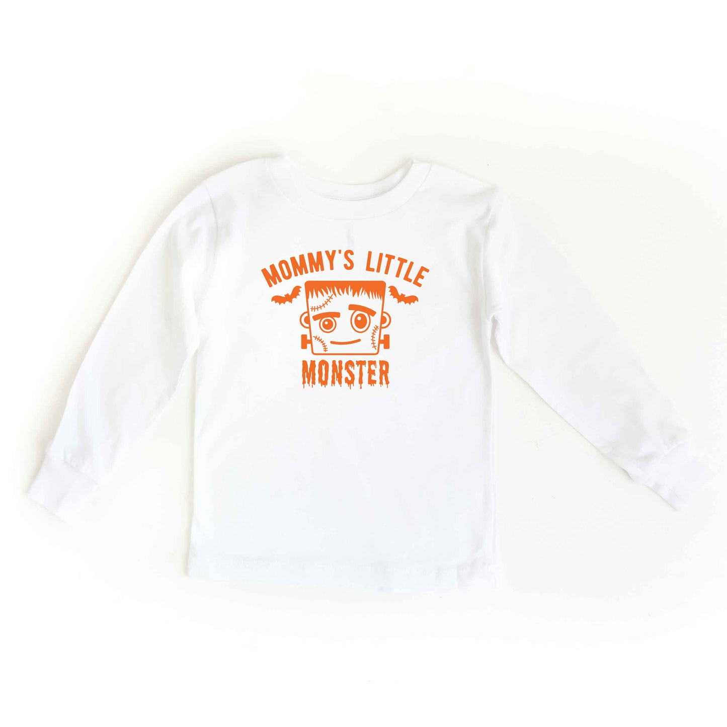 Mommy's Little Monster Boy | Youth Graphic Long Sleeve Tee