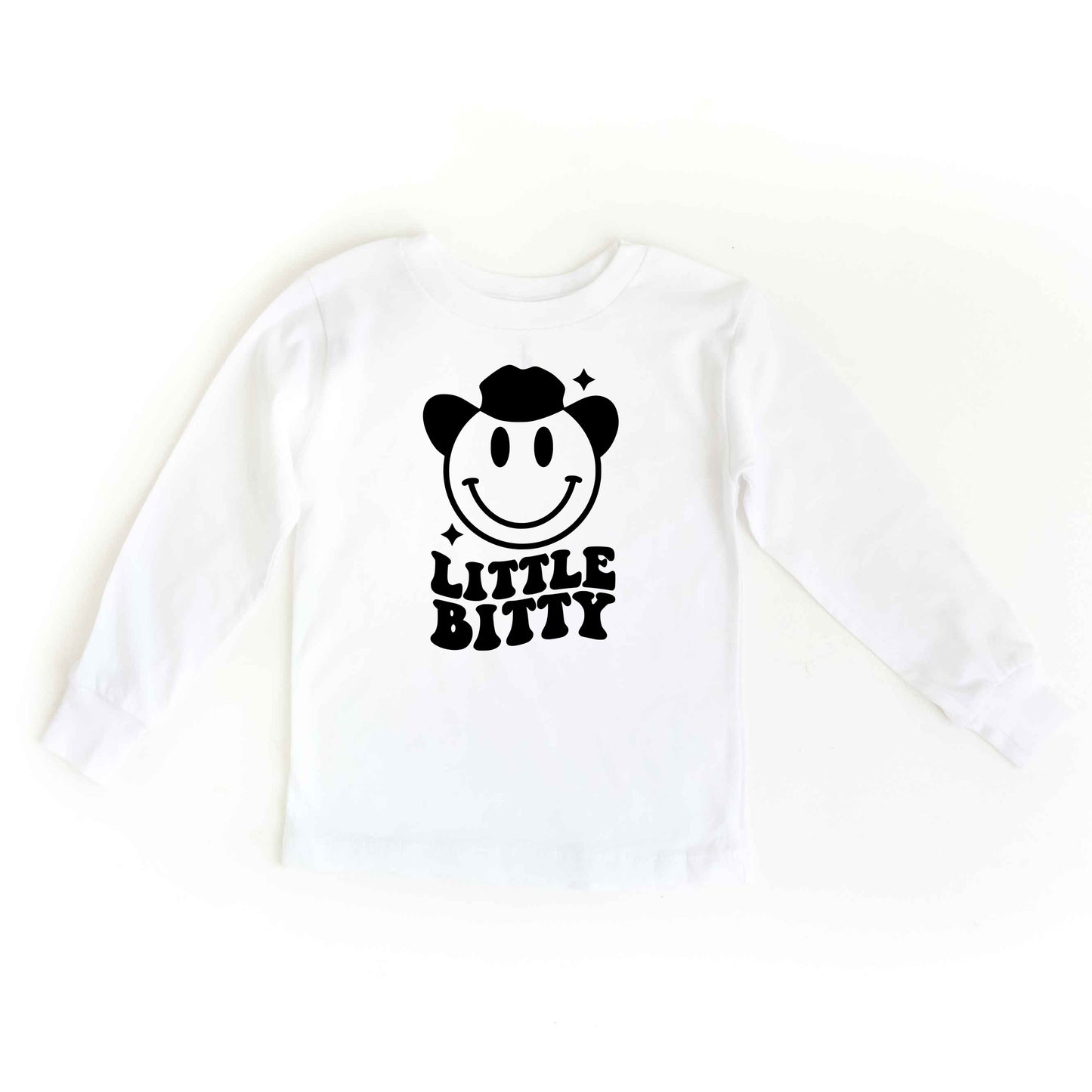 Little Bitty Smiley | Toddler Long Sleeve Tee