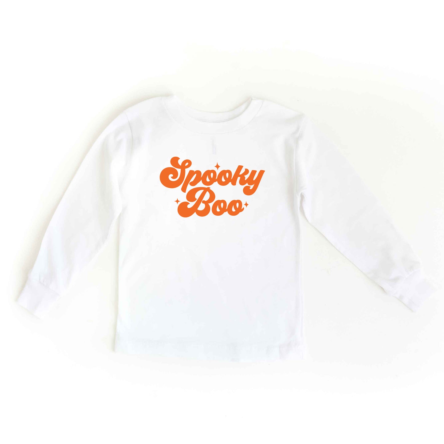 Spooky Boo Stars | Toddler Graphic Long Sleeve Tee