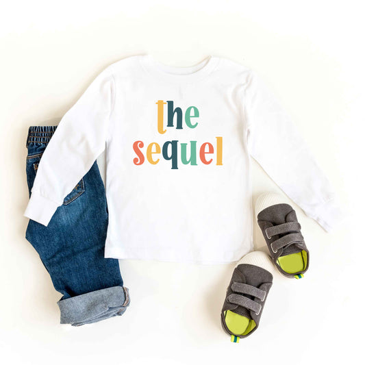 The Sequel Colorful | Toddler Graphic Long Sleeve Tee