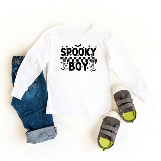 Spooky Boy | Youth Graphic Long Sleeve Tee