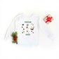 Christmas Spirits Green Words | Toddler Graphic Long Sleeve Tee