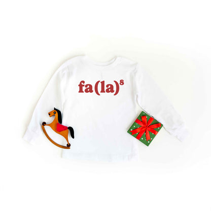 Fa La 8 | Toddler Graphic Long Sleeve Tee