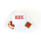 Believe Bold Puff Print | Toddler Graphic Long Sleeve Tee