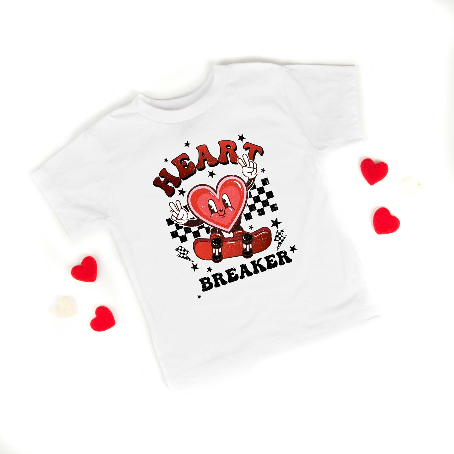 Heart Breaker Skater | Youth Short Sleeve Crew Neck