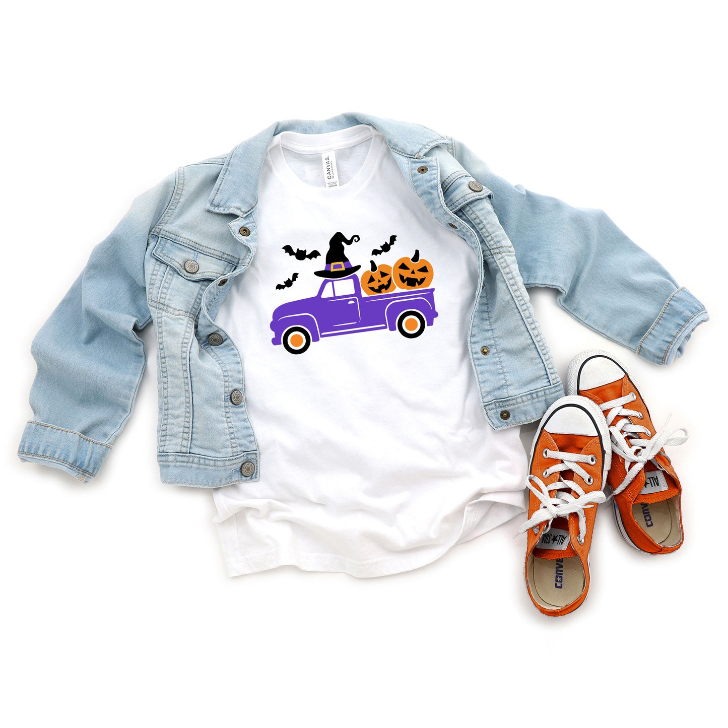 Witch Farm Truck | Youth Graphic Short Sleeve Tee