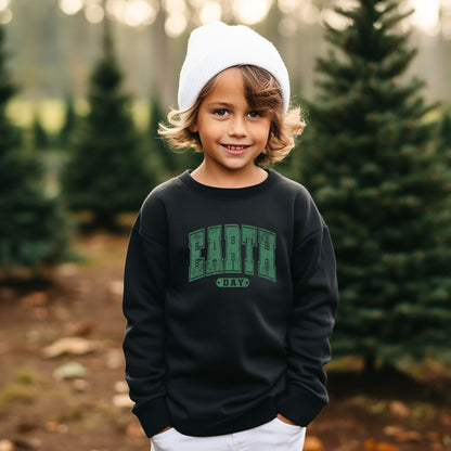 Earth Day Varsity | Youth Graphic Sweatshirt