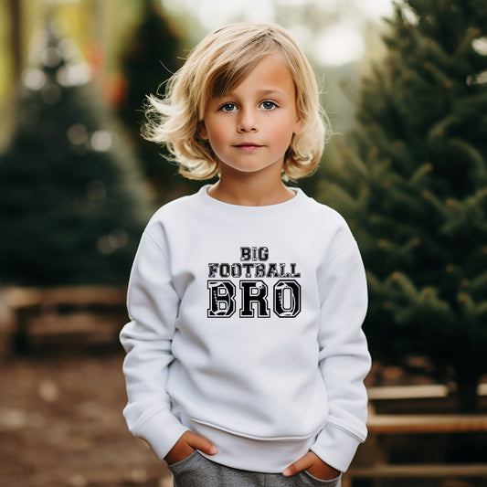 Big Football Bro | Youth Graphic Sweatshirt