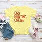 Egg Hunting Crew Bunny | Toddler Short Sleeve Crew Neck