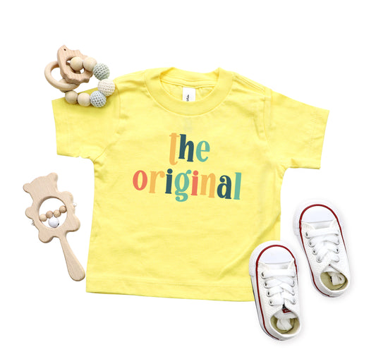 The Original Colorful | Toddler Graphic Short Sleeve Tee