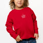 Embroidered I Love You Words | Youth Ultra-Soft Graphic Sweatshirt