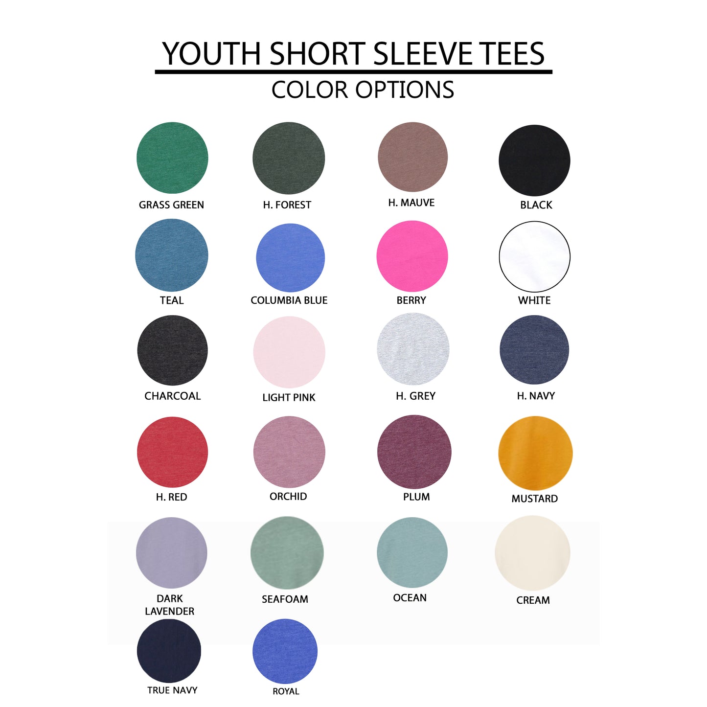Moody Little Soul | Youth Short Sleeve Crew Neck