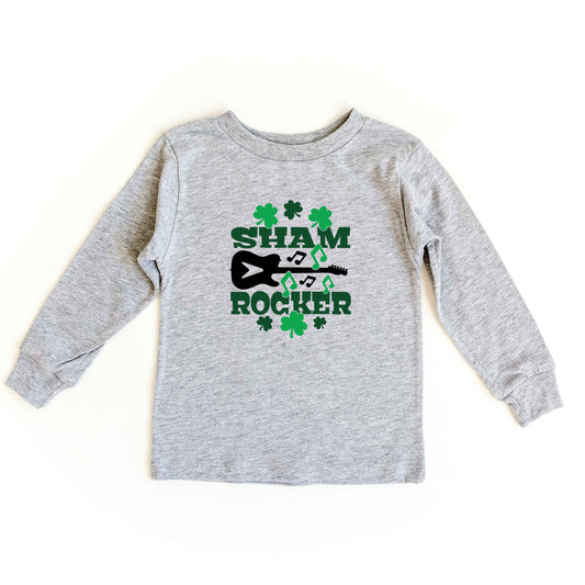 Shamrock Rocker | Toddler Long Sleeve Tee