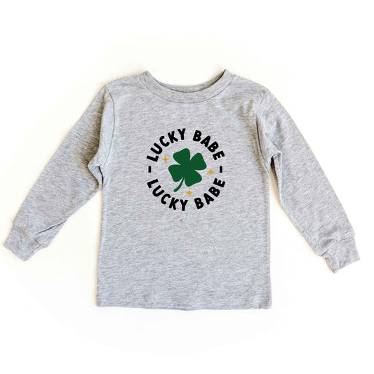 Lucky Babe | Toddler Long Sleeve Tee