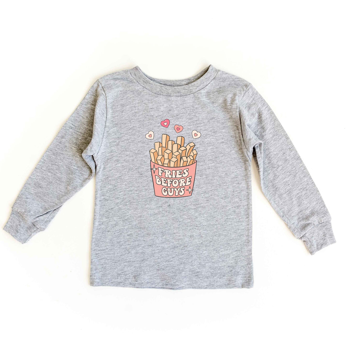 Fries Before Guys | Youth Long Sleeve Tee