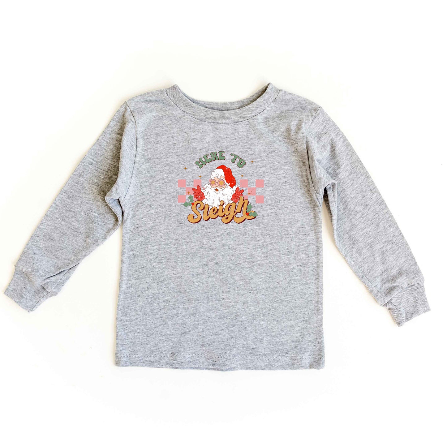 Here To Sleigh | Youth Long Sleeve Tee