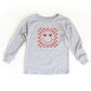 Smiley Face Hearts | Toddler Long Sleeve Tee