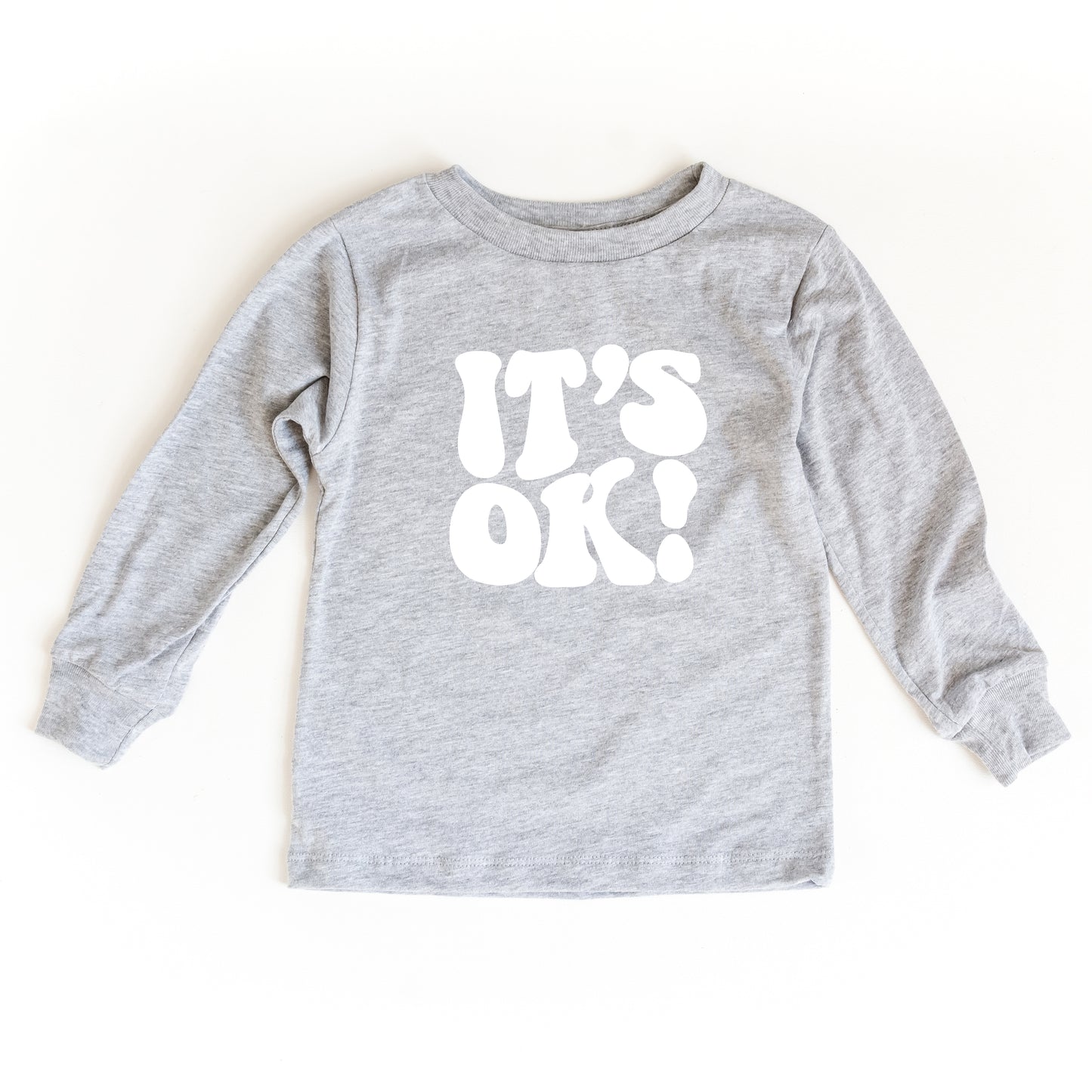 It's Ok | Toddler Long Sleeve Tee
