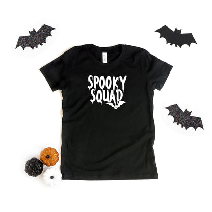 Spooky Squad Bat | Youth Short Sleeve Crew Neck