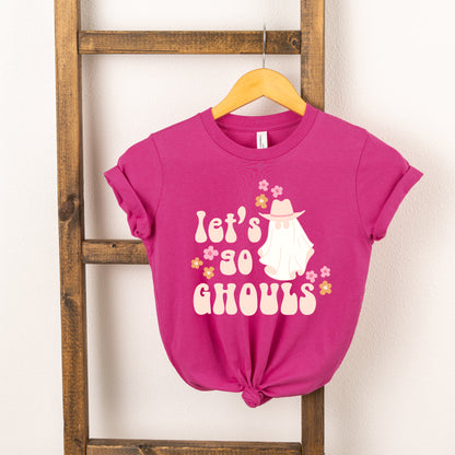 Let's Go Ghouls Ghost | Youth Short Sleeve Crew Neck