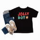 Jolly Boy Star | Toddler Short Sleeve Crew Neck