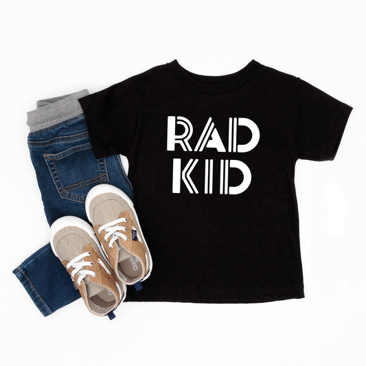 Rad Kid | Toddler Short Sleeve Crew Neck