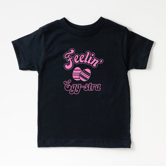 Feelin' Eggstra | Toddler Short Sleeve Crew Neck