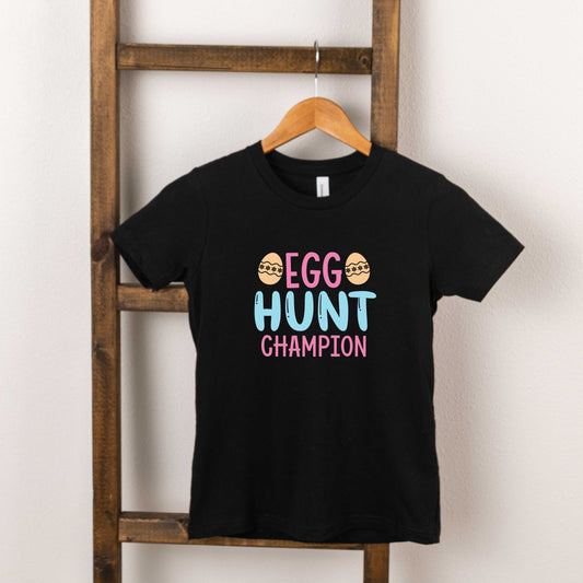 Egg Hunt Champion | Toddler Short Sleeve Crew Neck