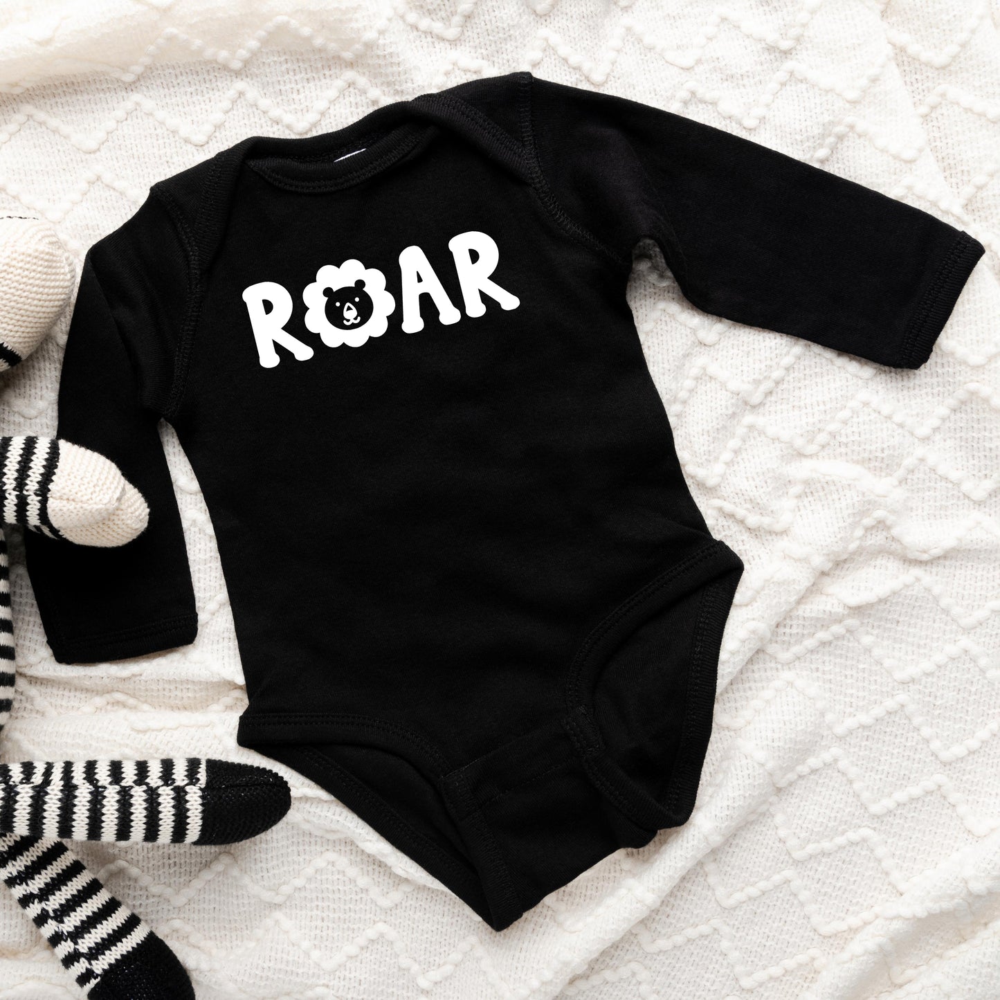 Roar Lion | Baby Long Sleeve Onesie