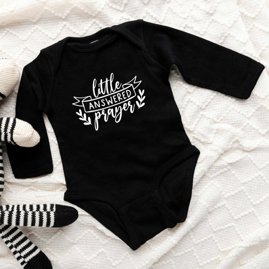 Little Answered Prayer | Baby Long Sleeve Onesie