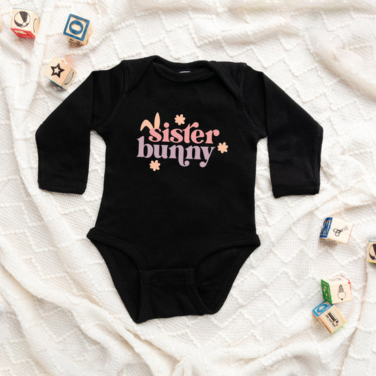 Sister Bunny | Baby Long Sleeve Onesie