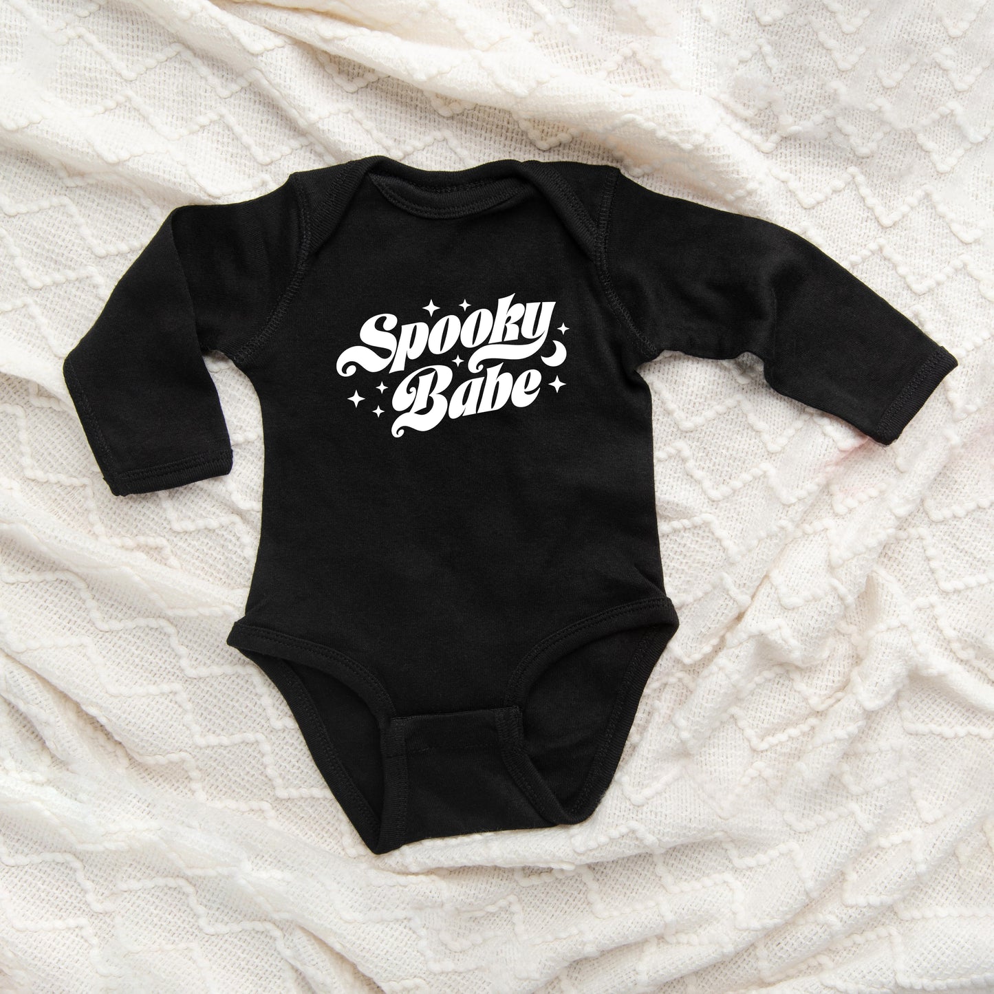 Spooky Babe Stars | Baby Long Sleeve Onesie