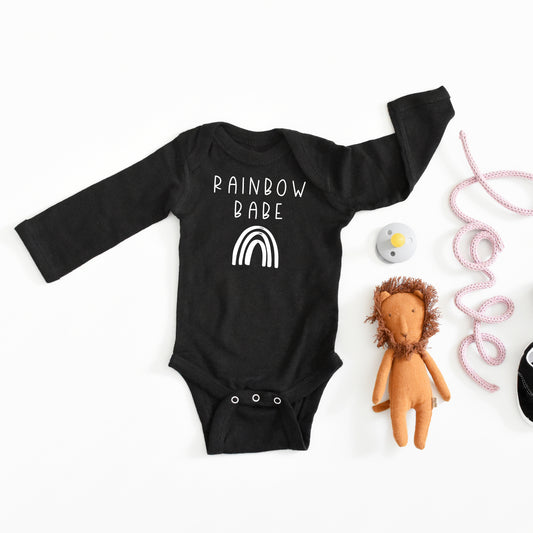 Rainbow Babe | Baby Long Sleeve Onesie