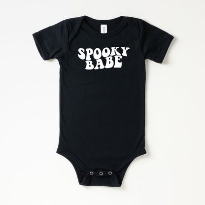Spooky Babe Wavy | Baby Onesie