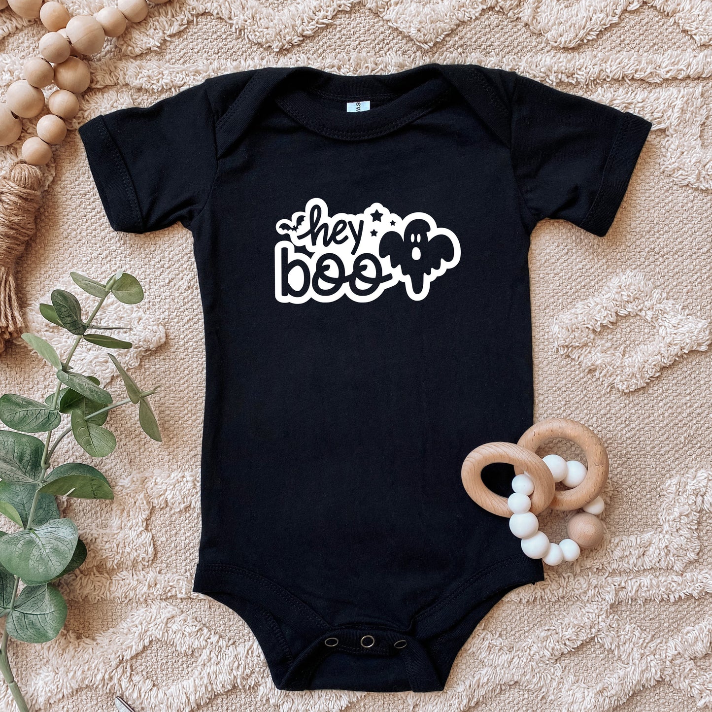 Hey Boo Ghost | Baby Onesie