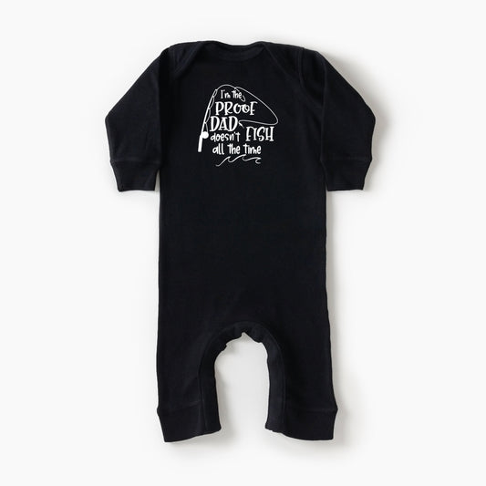 Proof Dad Doesn't Fish All The Time | Baby Romper