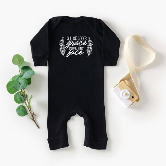 All Of God's Grace In One Tiny Face | Baby Romper
