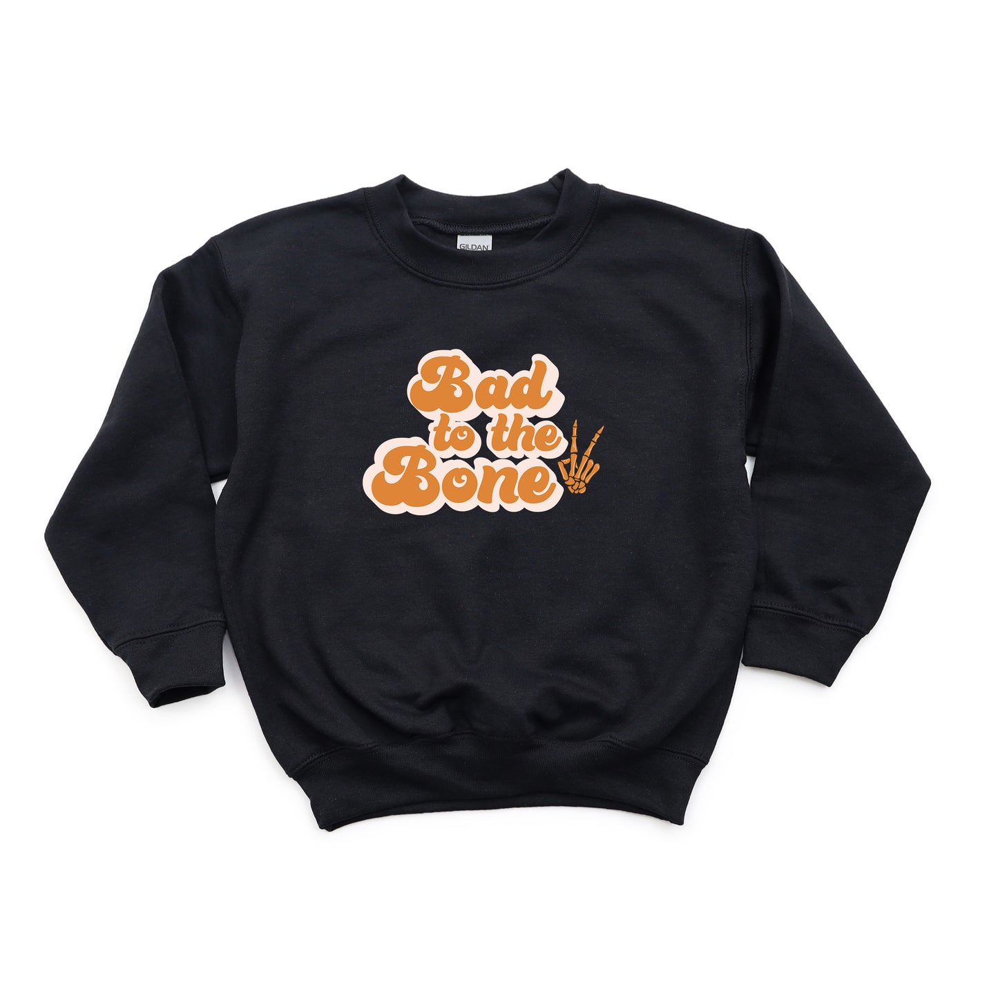 Bad To The Bone Hand | Youth Sweatshirt