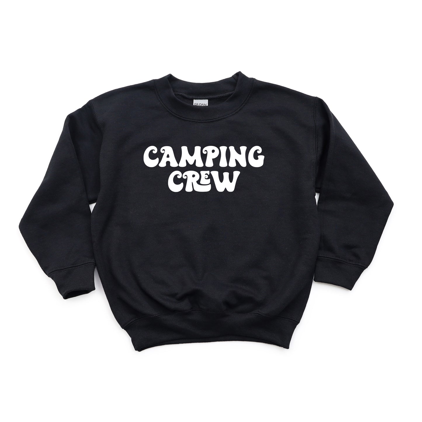 Camping Crew Retro | Youth Sweatshirt