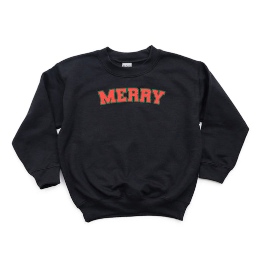 Merry Varsity | Youth Sweatshirt