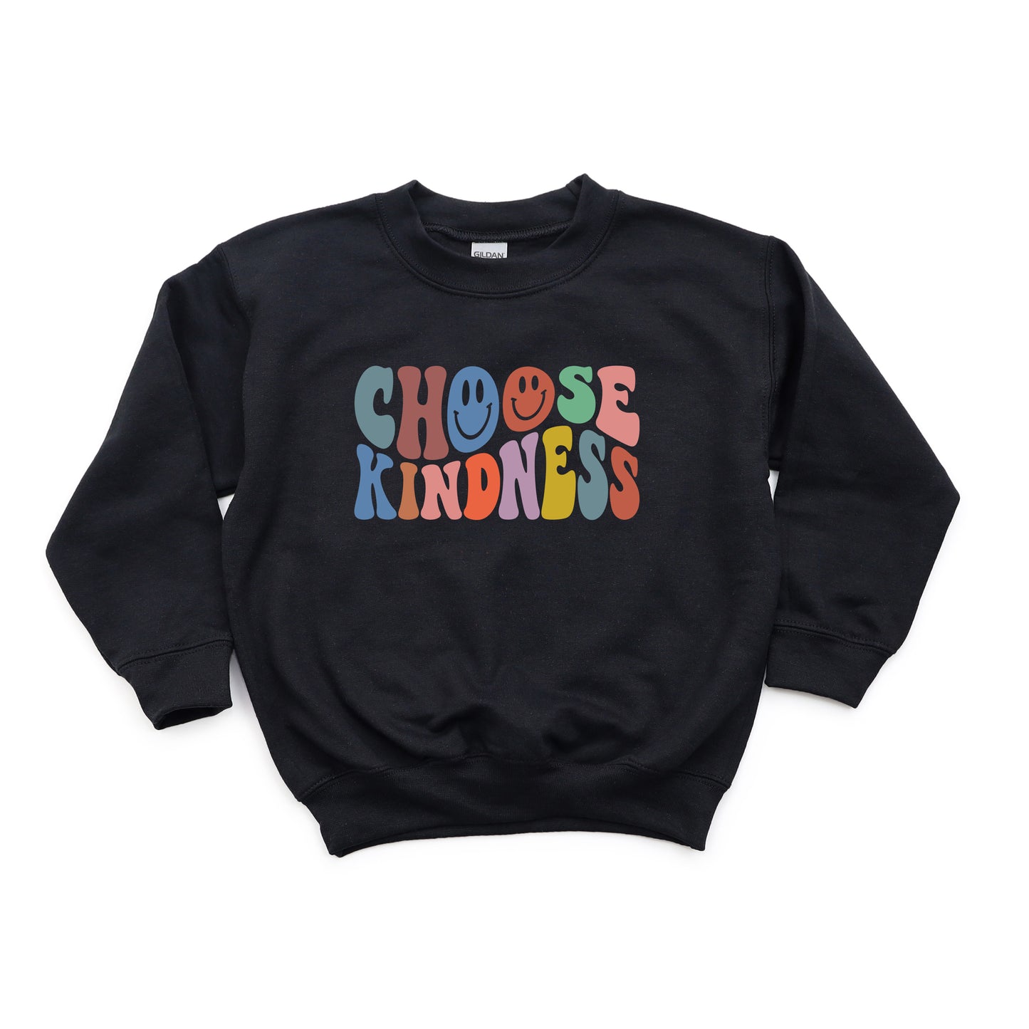 Choose Kindness Smiley Face | Youth Sweatshirt