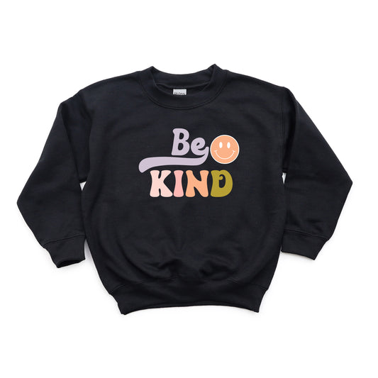 Be Kind Smiley Face | Youth Sweatshirt